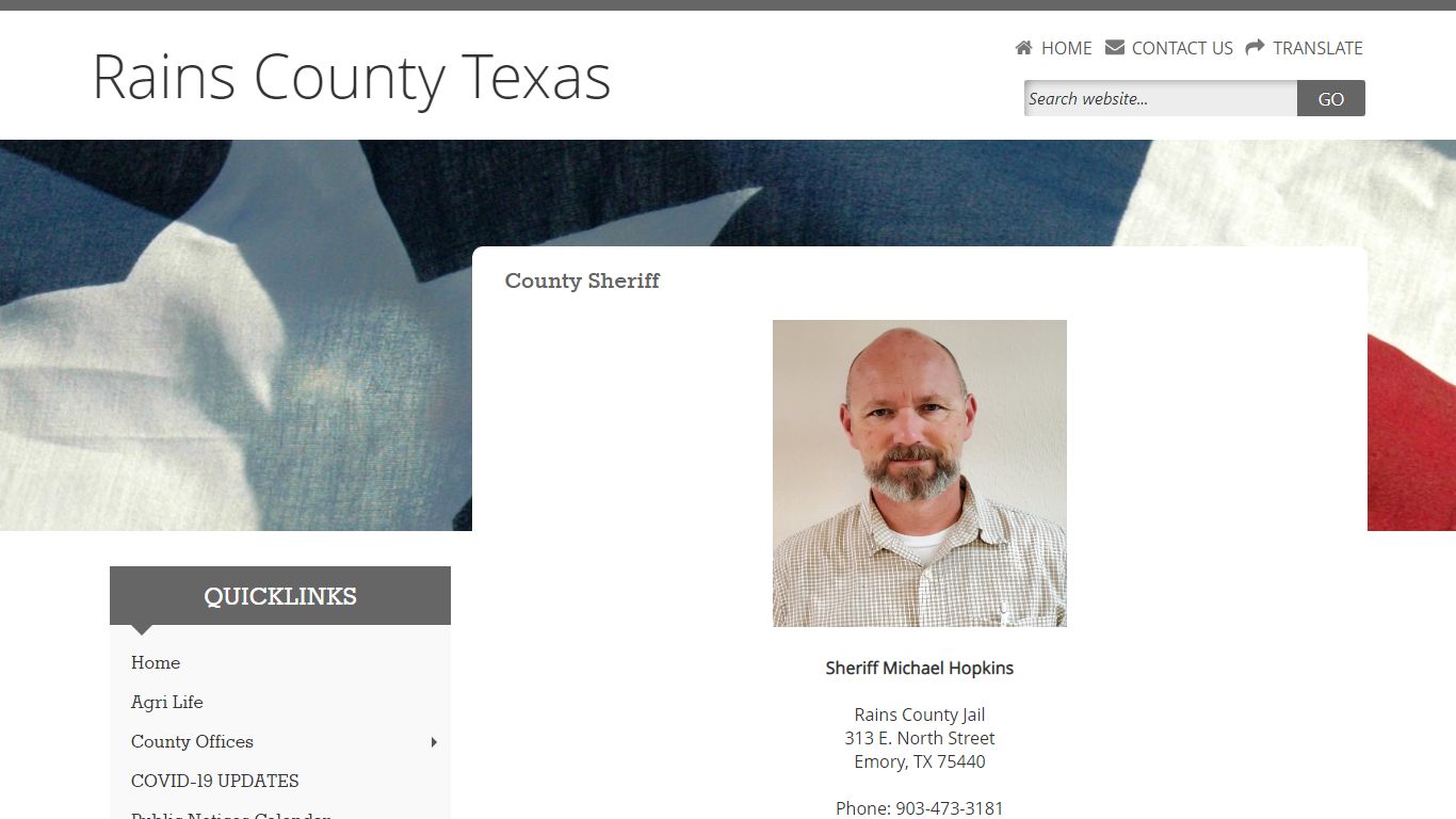 Rains County, Texas